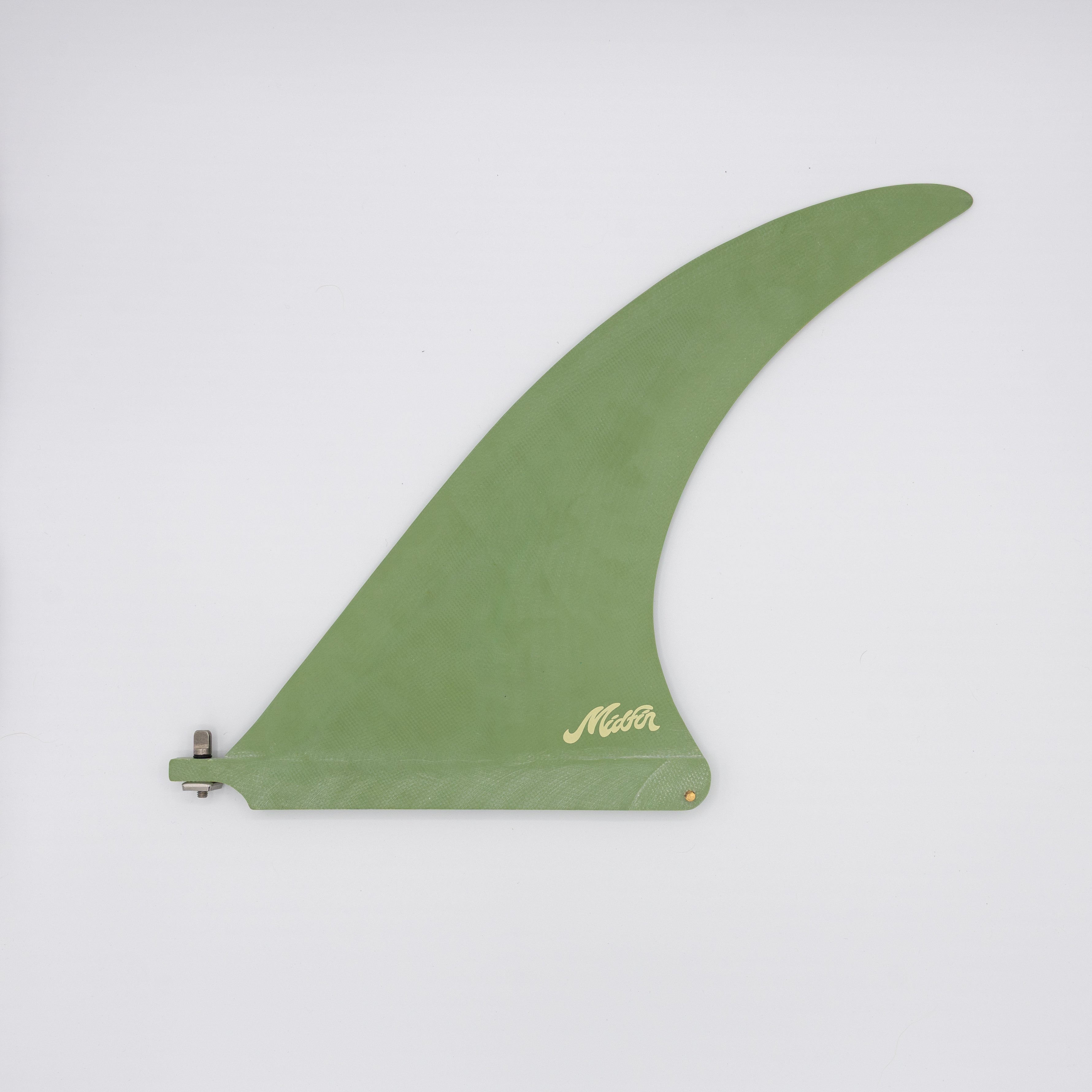 1 Premium Glidden オリーブグリーン 10\" SINGLE FIN STANDARD gal. Exterior Semi-Gloss Sprig Olive PPG1125-4 サーフィン・ボディボード